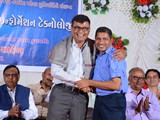 Honour to Guest G. C. Bhimanisir