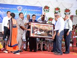 Honour to VC Dr. J. P. Maiyanisir by Trustees